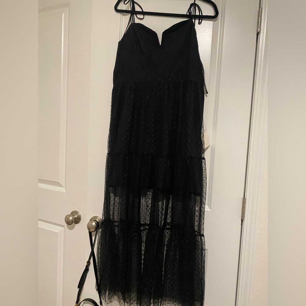 Never worn black dress Lulus